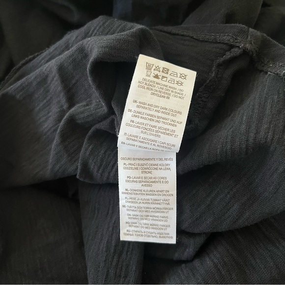 Boden Black Cotton Midi Dress Cap Sleeve Classic Minimal Sz 4 - Picture 10 of 10